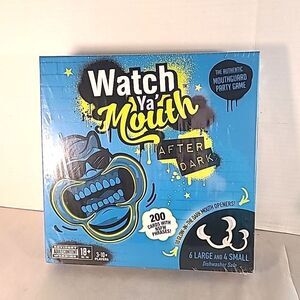 Factory Sealed NEW Buffalo Games - Watch Ya Mouth After Dark - Adult Game